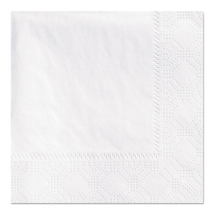 BEVERAGE NAPKINS, 2-PLY 9 1/2 X 9 1/2, WHITE, EMBOSSED by Hoffmaster BEVERAGE NAPKINS, 2-PLY 9 1/2 X 9 1/2, WHITE, EMBOSSED by Hoffmaster