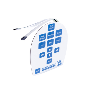 OVERLAY, KEYPAD, FOR USE WITH: FOR 1100KL DISPLAY 17 by Health O Meter Professional Scales