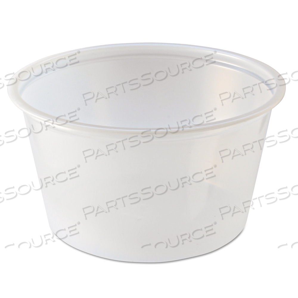 PORTION CUPS, 4 OZ, CLEAR, 125/SLEEVE by Fabrikal PORTION CUPS, 4 OZ, CLEAR, 125/SLEEVE by Fabrikal