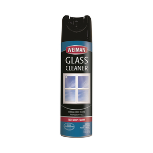 FOAMING GLASS CLEANER, 19 OZ AEROSOL SPRAY CAN by Weiman FOAMING GLASS CLEANER, 19 OZ AEROSOL SPRAY CAN by Weiman