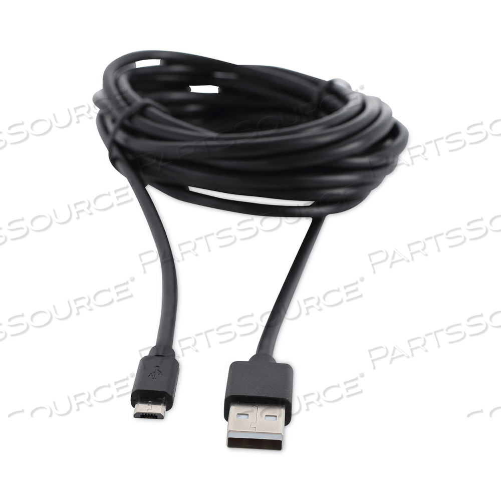 USB TO MICRO USB CABLE, 10 FT, BLACK by Innovera