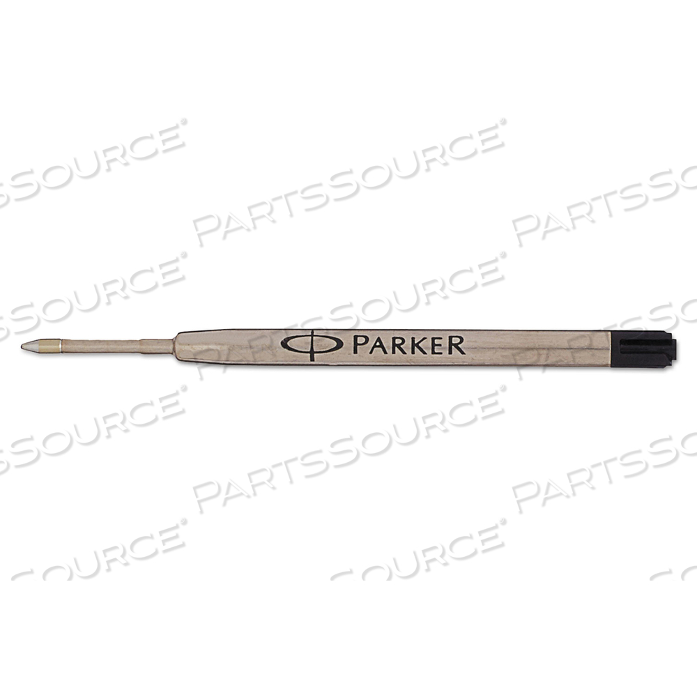 REFILL FOR PARKER BALLPOINT PENS, MEDIUM CONICAL TIP, BLACK INK by Parker