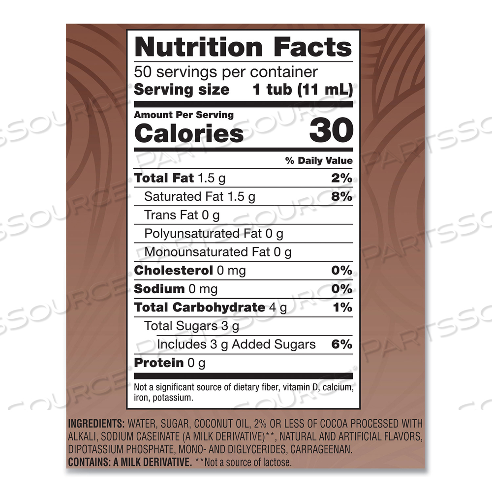 LIQUID COFFEE CREAMER, CAFE MOCHA, 0.38 OZ MINI CUPS by Coffee-Mate