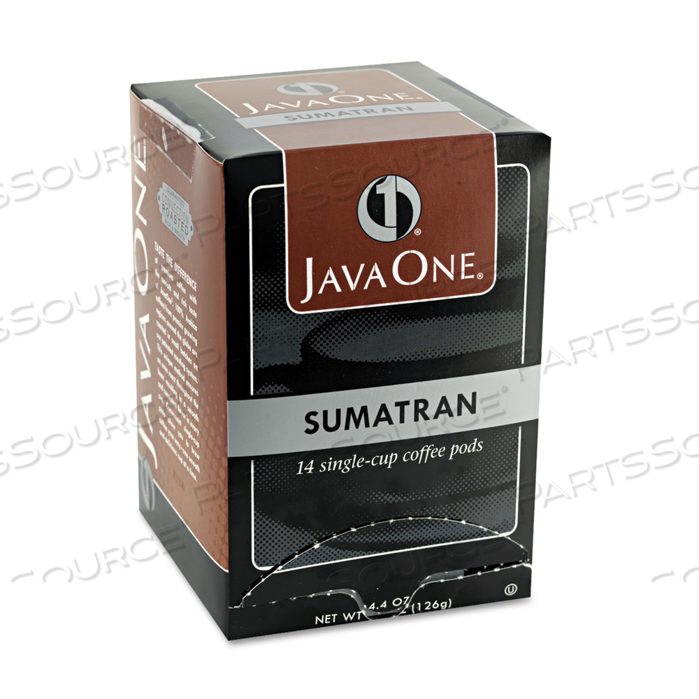 COFFEE PODS, SUMATRA MANDHELING, SINGLE CUP by Java One COFFEE PODS, SUMATRA MANDHELING, SINGLE CUP by Java One