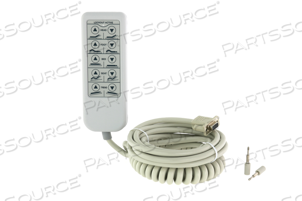 HAND PENDANT: 5 FUNCTION, 10 BUTTON, HD DB15 SOCKET CONNECTOR, LOCK-OUT ACTIVATED L.E.D. HAND PENDANT: 5 FUNCTION, 10 BUTTON, HD DB15 SOCKET CONNECTOR, LOCK-OUT ACTIVATED L.E.D.