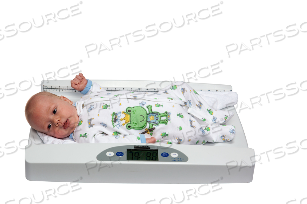 DIGITAL PEDIATRIC TRAY SCALE WITH EXTRA-WIDE TRAY by Health O Meter Professional Scales DIGITAL PEDIATRIC TRAY SCALE WITH EXTRA-WIDE TRAY by Health O Meter Professional Scales