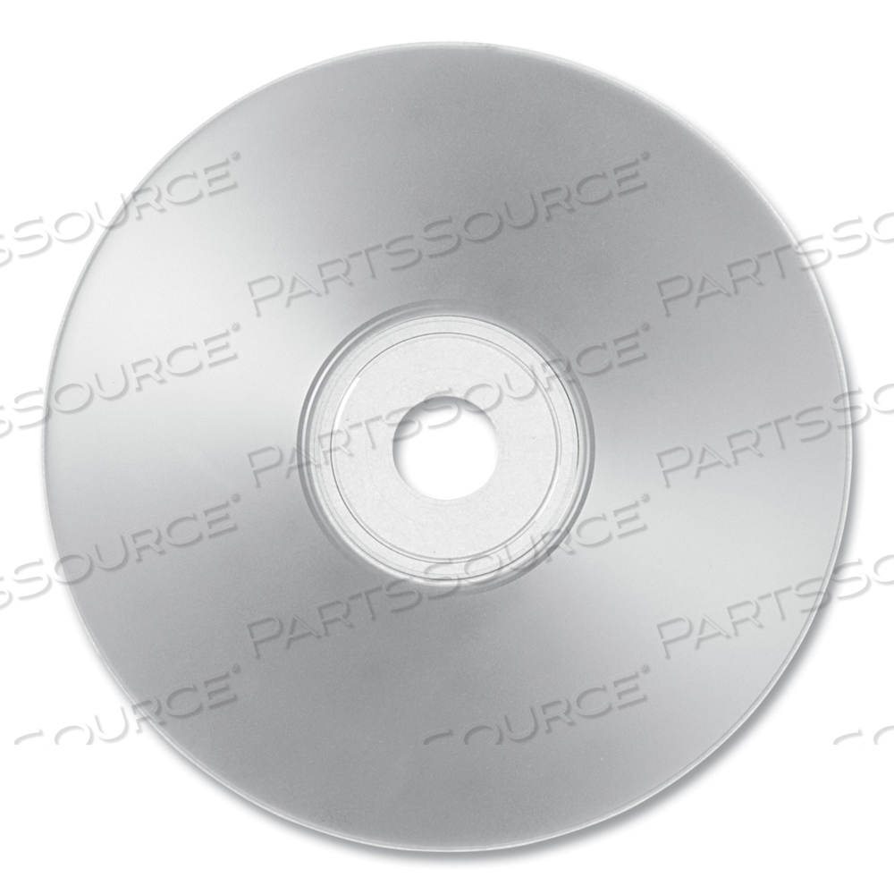 CD-R PRINTABLE RECORDABLE DISC, 700 MB/80 MIN, 52X, SPINDLE, SILVER by Verbatim