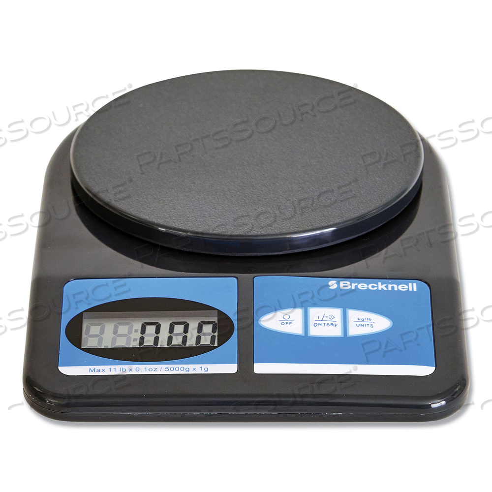 MODEL 311 -- 11 LB. POSTAL/SHIPPING SCALE, ROUND PLATFORM, 6" DIA by Brecknell MODEL 311 -- 11 LB. POSTAL/SHIPPING SCALE, ROUND PLATFORM, 6" DIA by Brecknell