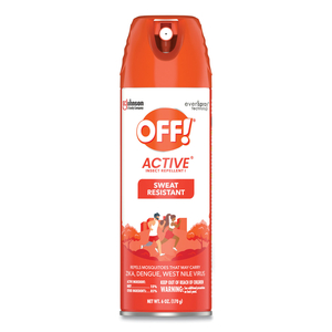 ACTIVE INSECT REPELLENT, 6 OZ AEROSOL SPRAY, 12/CARTON by OFF! ACTIVE INSECT REPELLENT, 6 OZ AEROSOL SPRAY, 12/CARTON by OFF!