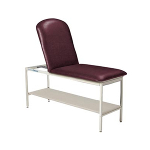 TREATMENT TABLE, ELEMENT, BLACK SATIN, INCLUDES: BASIC FRAME, SHELF, ADJUSTABLE FLAT TOP by Brewer Company TREATMENT TABLE, ELEMENT, BLACK SATIN, INCLUDES: BASIC FRAME, SHELF, ADJUSTABLE FLAT TOP by Brewer Company