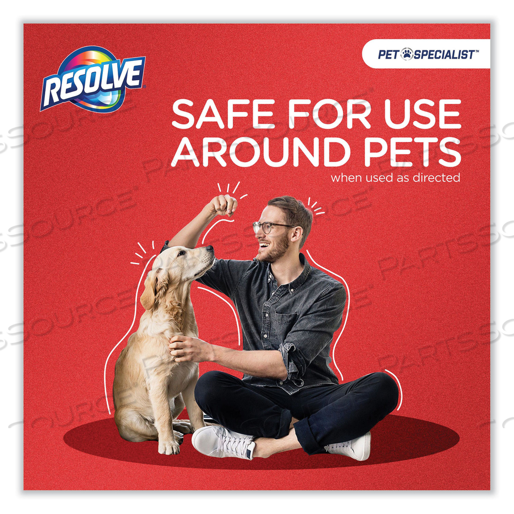PET SPECIALIST STAIN AND ODOR REMOVER, CITRUS, 32 OZ TRIGGER SPRAY BOTTLE by Resolve