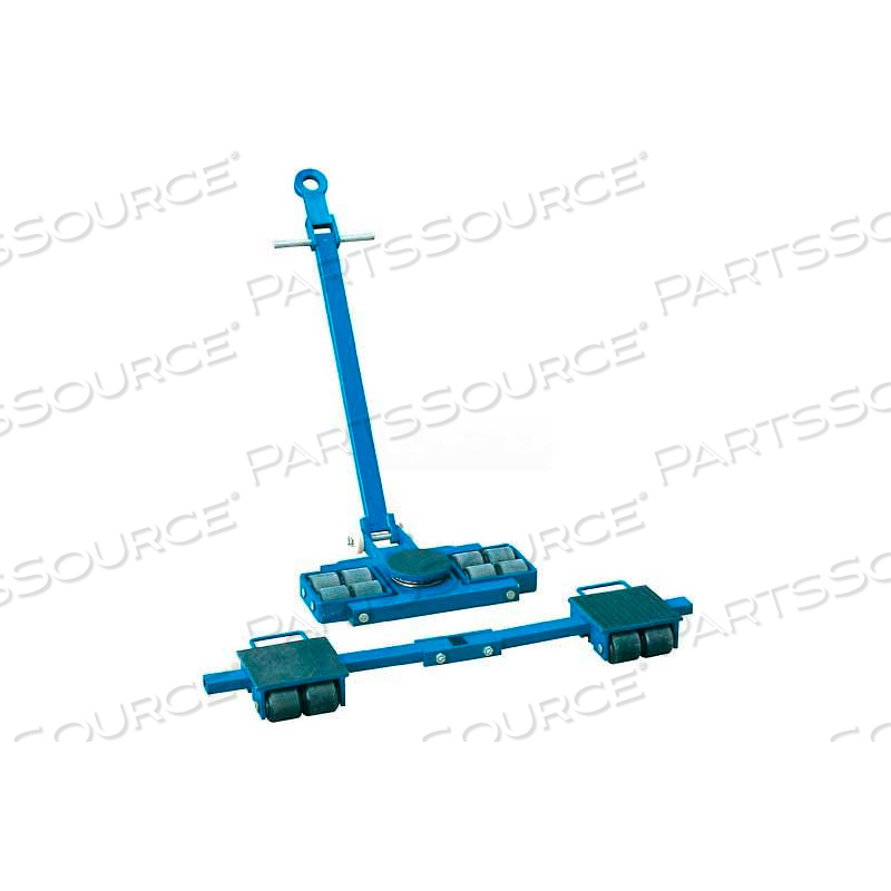 STEERABLE MACHINERY MOVING SKATE ROLLER KITS 12 TON CAPACITY by Approved Vendor STEERABLE MACHINERY MOVING SKATE ROLLER KITS 12 TON CAPACITY by Approved Vendor