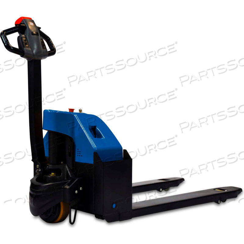 ELECTRIC PALLET JACK TRUCK - 3000 LB. CAP. - 27 X 45 FORKS - 24V SYSTEM by Blue Giant Equipment Corp.