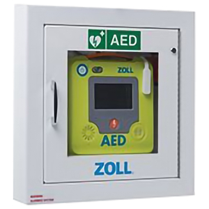 SEMI RECESSED WALL MOUNT CABINET by ZOLL Medical Corporation