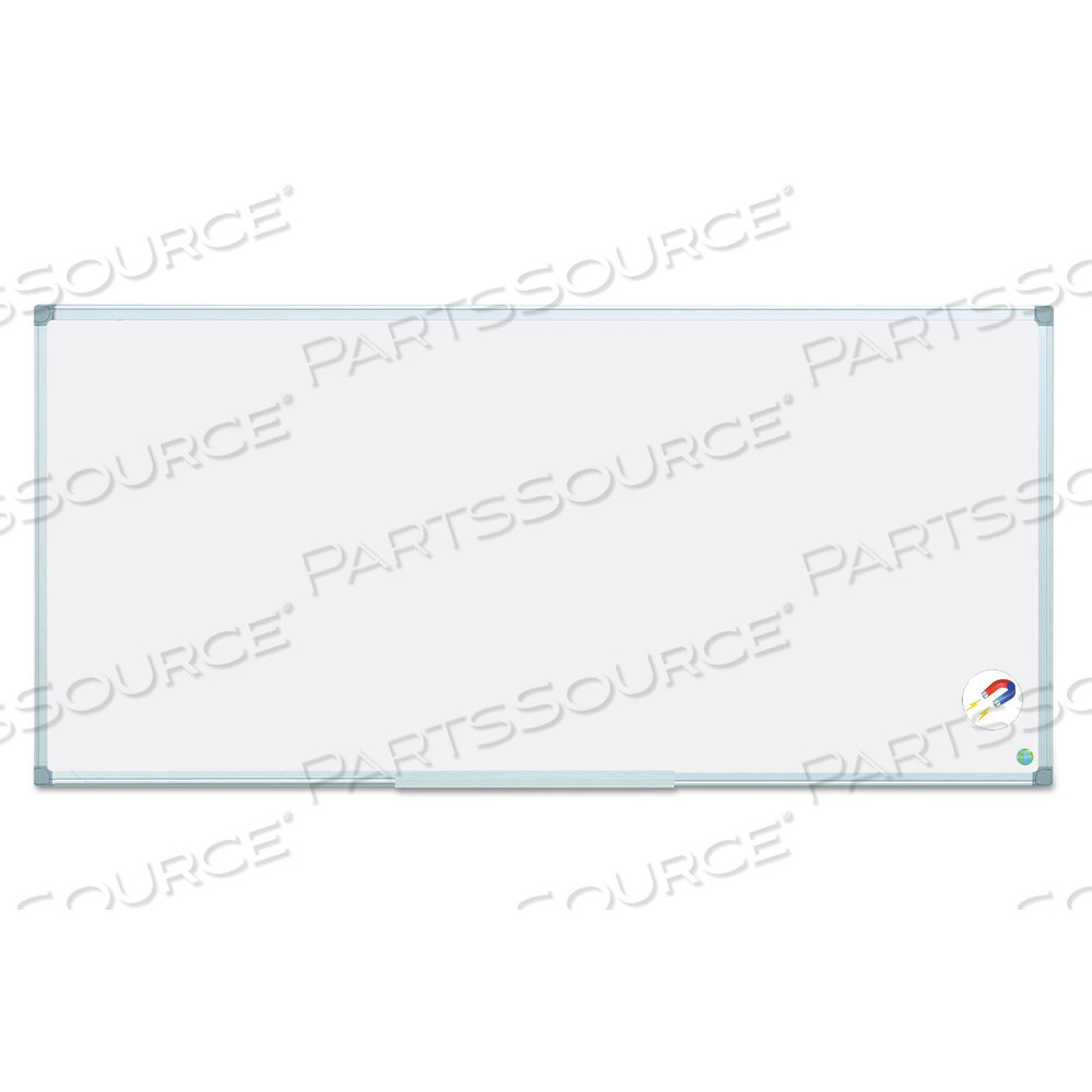 EARTH GOLD ULTRA MAGNETIC DRY ERASE BOARDS, 48 X 96, WHITE, ALUMINUM FRAME by MasterVision