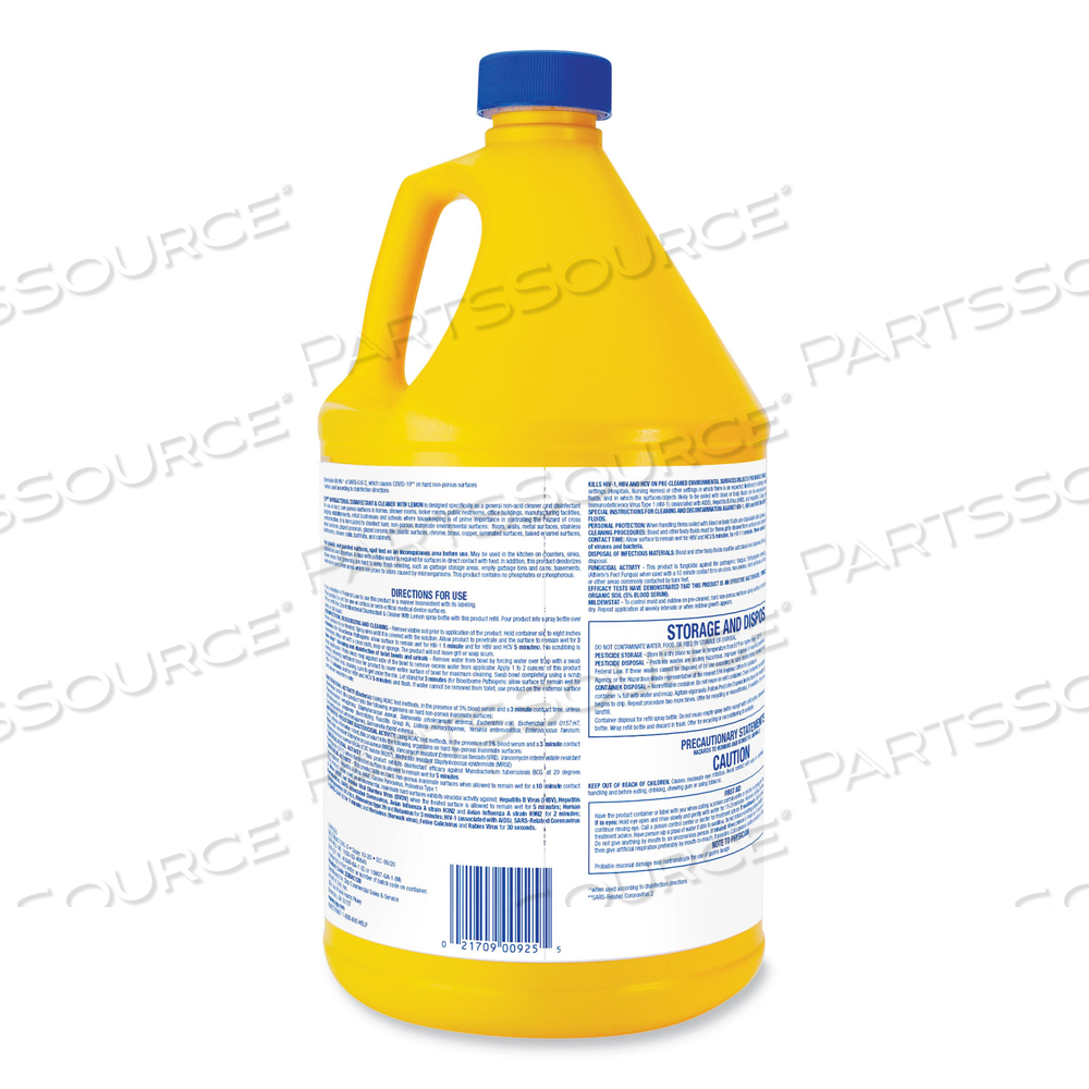 ANTIBACTERIAL DISINFECTANT, 1 GAL BOTTLE by Zep ANTIBACTERIAL DISINFECTANT, 1 GAL BOTTLE by Zep