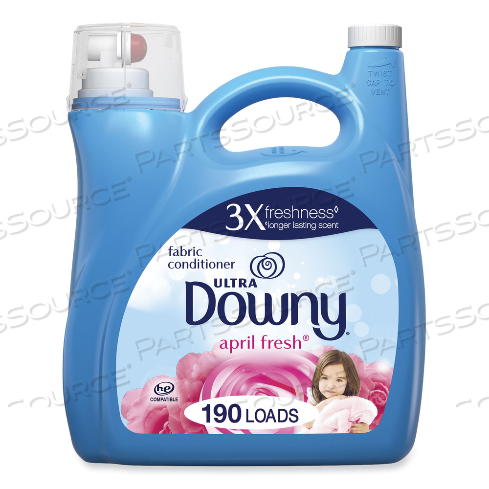 LIQUID FABRIC SOFTENER, APRIL FRESH, 164 OZ BOTTLE by Downy