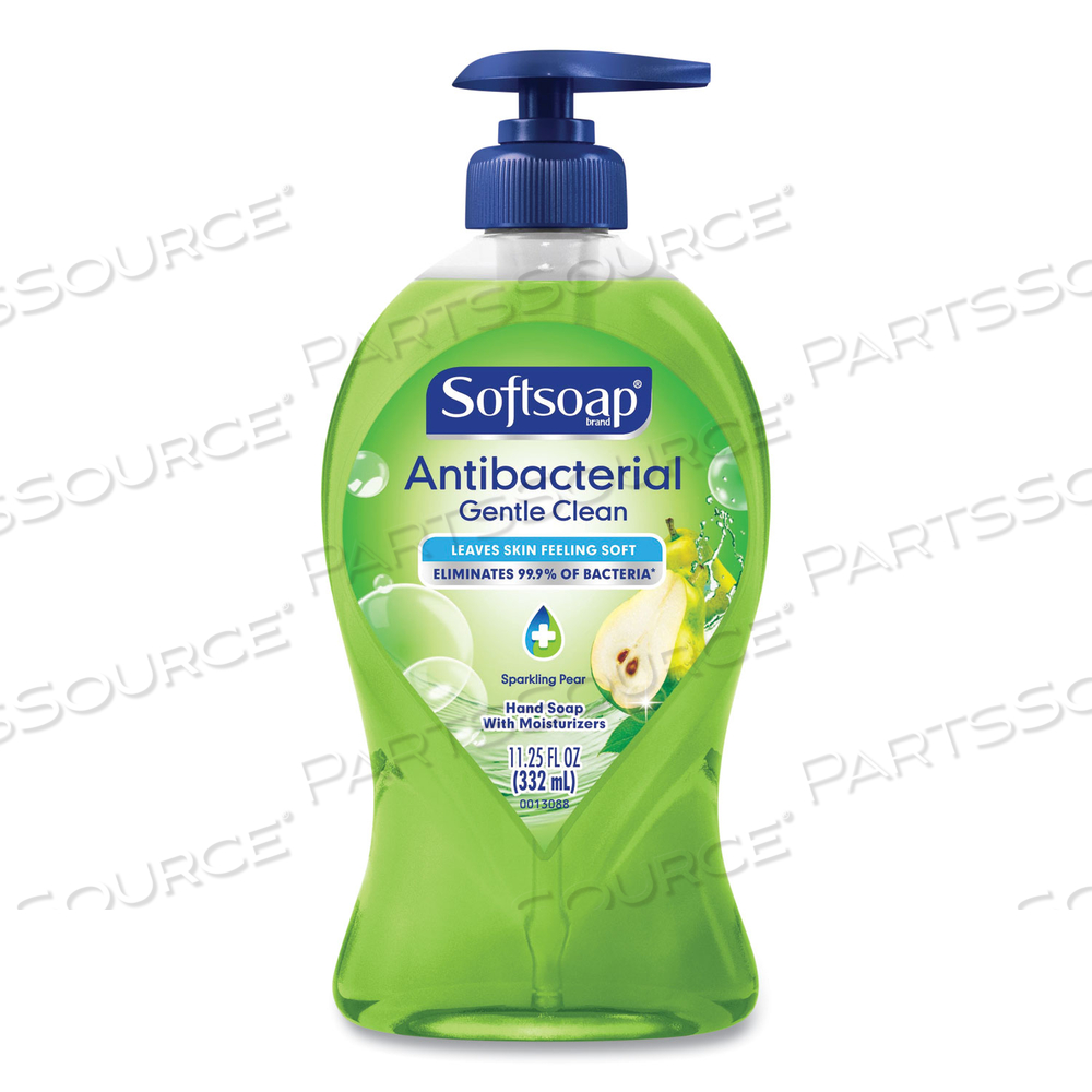 ANTIBACTERIAL HAND SOAP, PEAR, 11.25 OZ PUMP BOTTLE by Softsoap