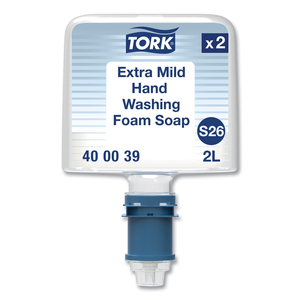 MILD FOAM SOAP S26, UNSCENTED, 2 L BOTTLE by Tork MILD FOAM SOAP S26, UNSCENTED, 2 L BOTTLE by Tork