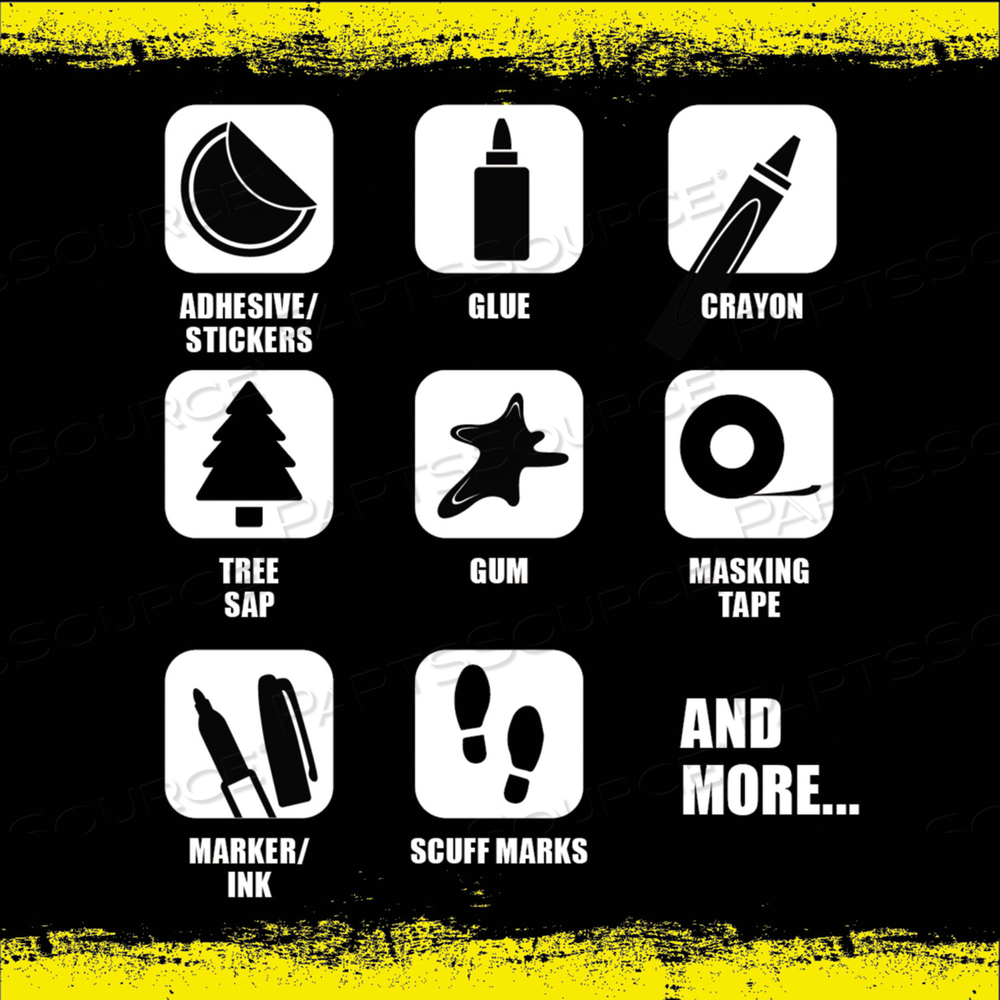 CLEAN UP WIPES, 8 X 7, CITRUS SCENT, WHITE, 24/CANISTER by Goo Gone