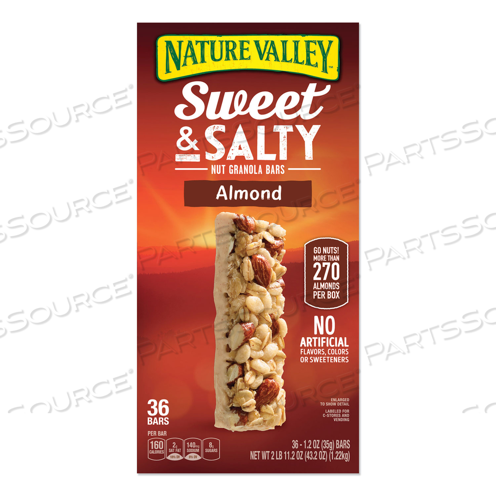 GRANOLA BARS, SWEET AND SALTY ALMOND, 1.2 OZ POUCH 