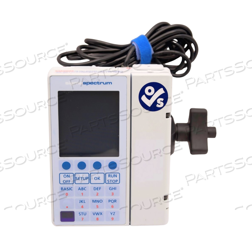 BAXTER SIGMA SPECTRUM V6.05.15 LARGE VOLUME PUMP W/ NON-WIRELESS BATTERY 