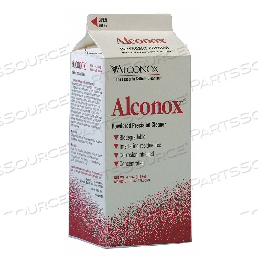 DETERGENT 4 LB 9.5 PH MAX by Alconox
