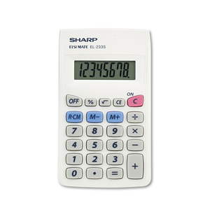 EL233SB POCKET CALCULATOR, 8-DIGIT LCD by Sharp Electronics Corporation