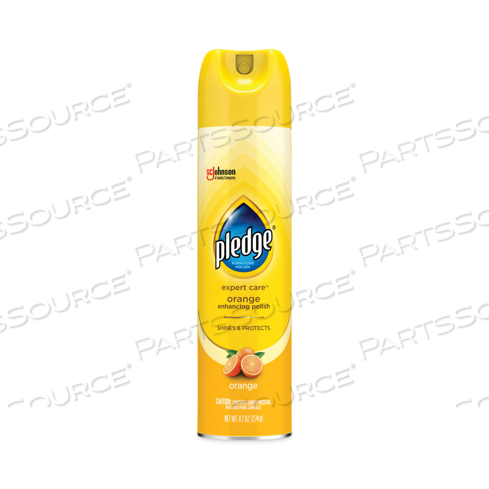 FURNITURE POLISH, ORANGE, 9.7 OZ AEROSOL SPRAY by Pledge