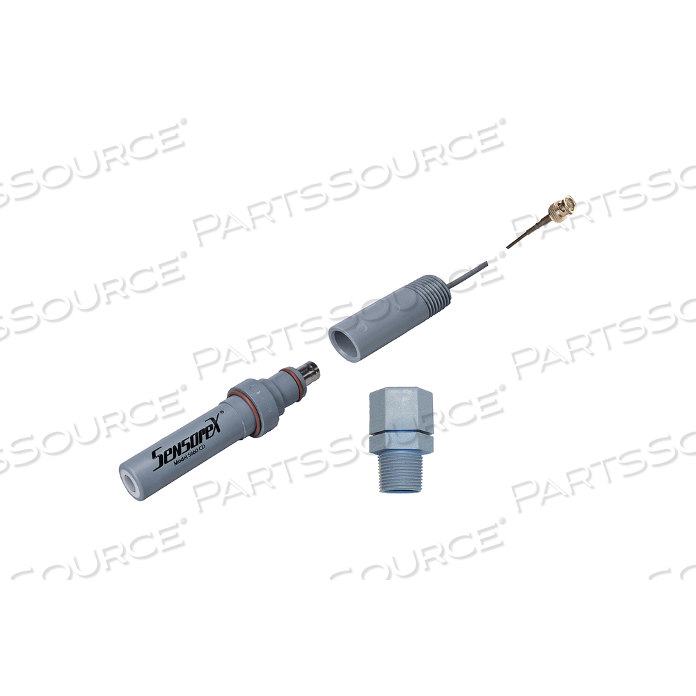 INLINE PH KIT CPVC BNC FLAT TIP by Sensorex