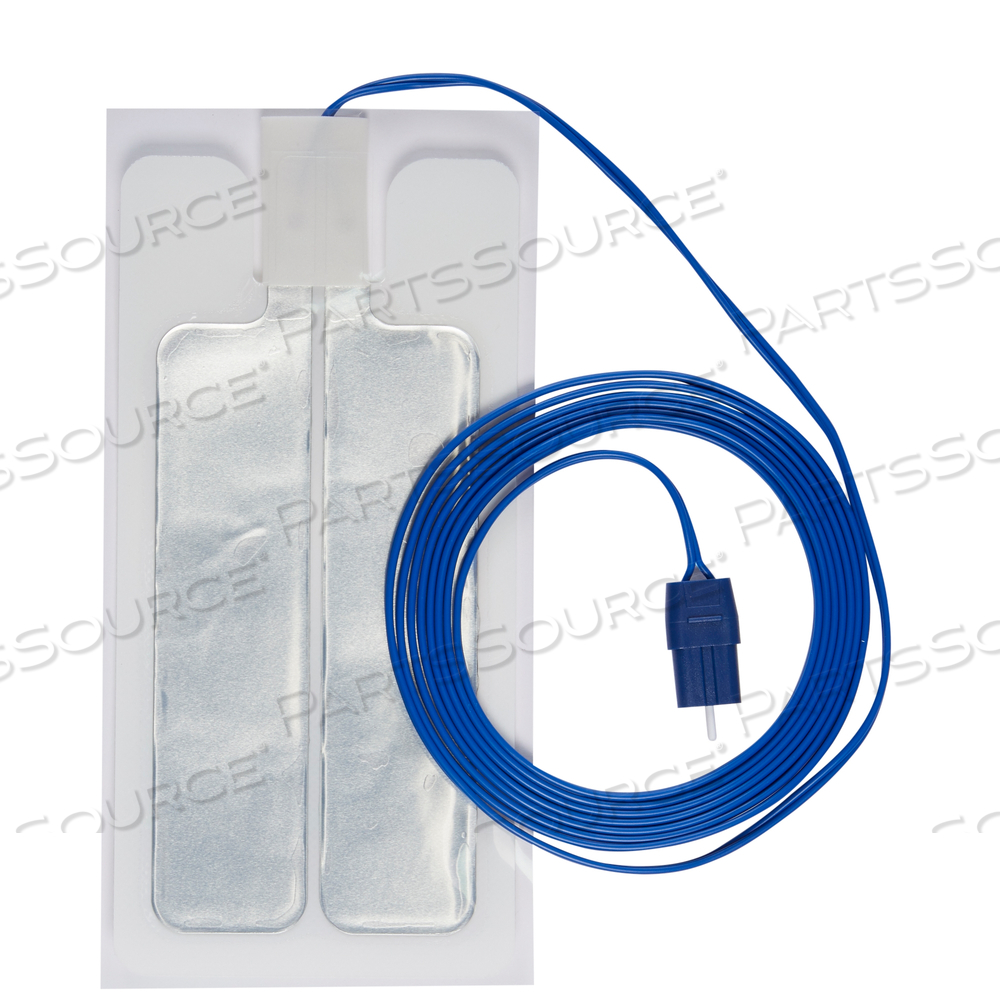 PATIENT RETURN ELECTRODE, SPLIT, ARGENT™, 10FT LENGTH, CORDED CORD STYLE, ADULT AGE GROUP, DISPOSABLE, FOR USE WITH: FOR MOST MODERN GENERAT by McKesson