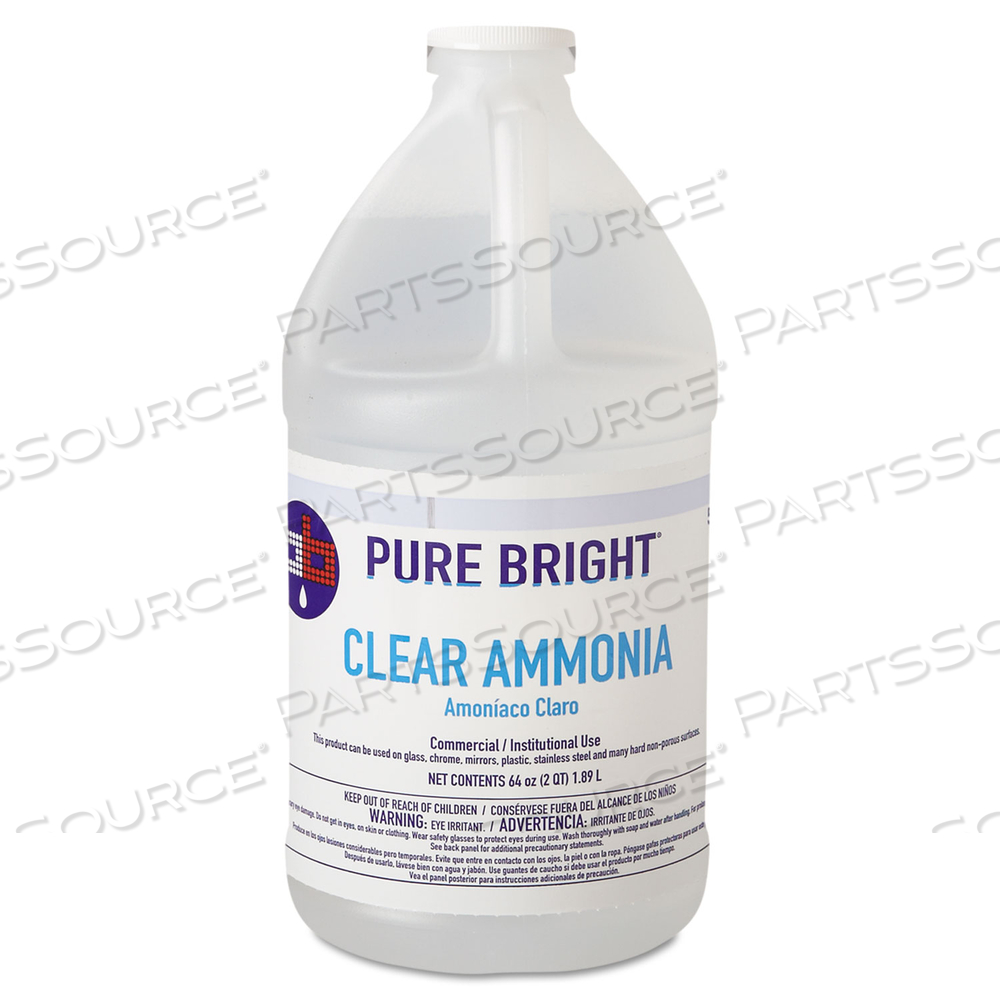 CLEAR AMMONIA, 64 OZ BOTTLE by Pure Bright