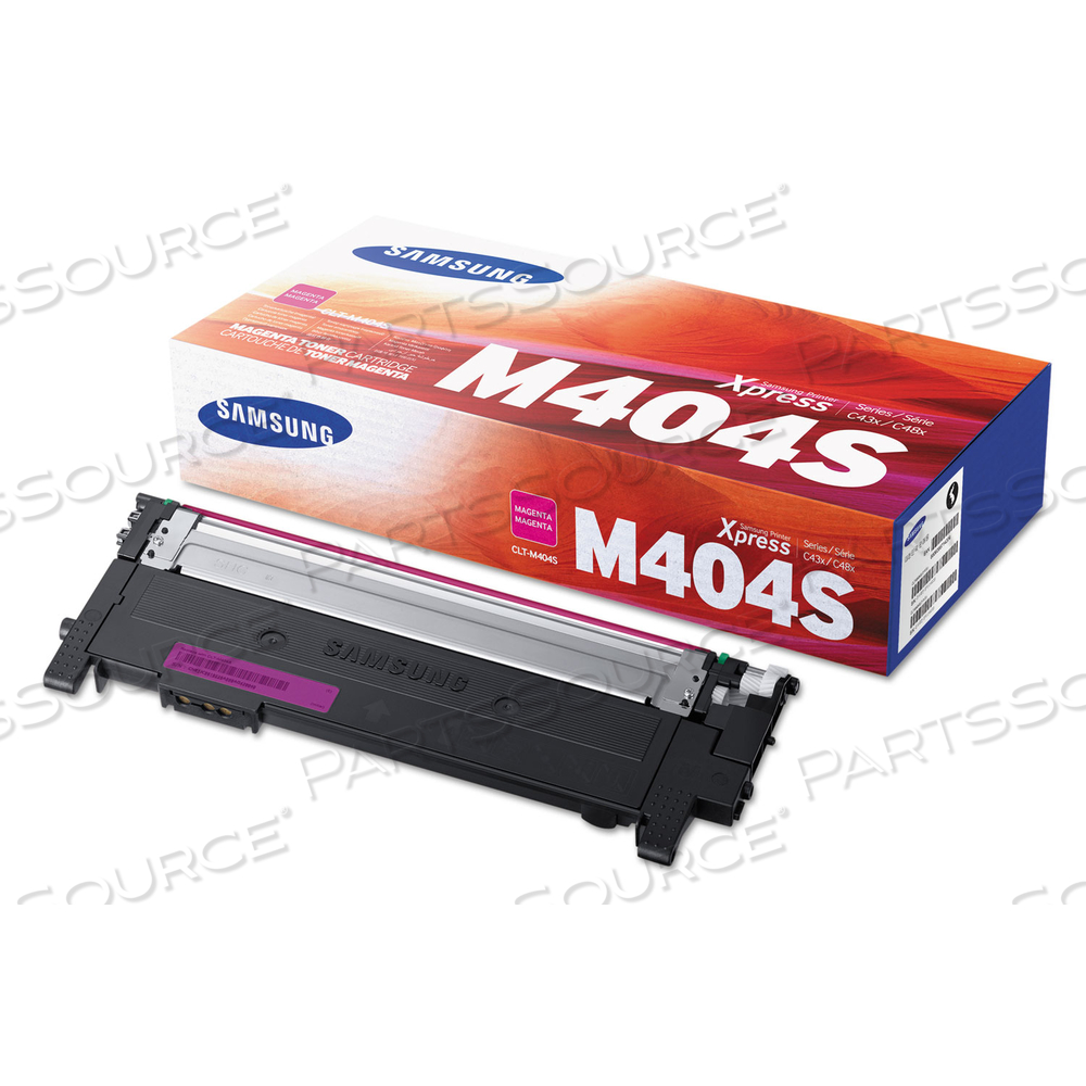 SU238A (CLT-M404S) TONER, 1,000 PAGE-YIELD, MAGENTA by Samsung Electronics SU238A (CLT-M404S) TONER, 1,000 PAGE-YIELD, MAGENTA by Samsung Electronics