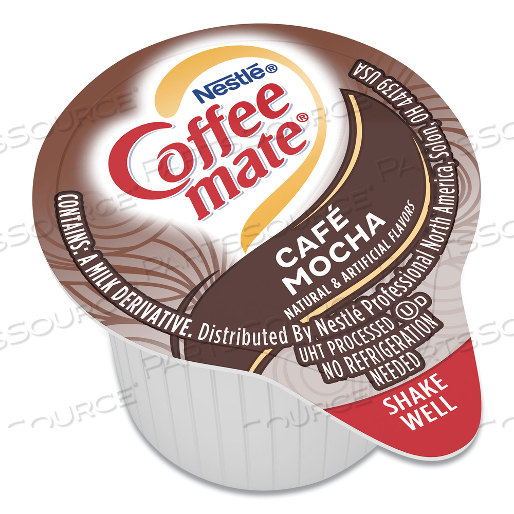 LIQUID COFFEE CREAMER, CAFE MOCHA, 0.38 OZ MINI CUPS by Coffee-Mate