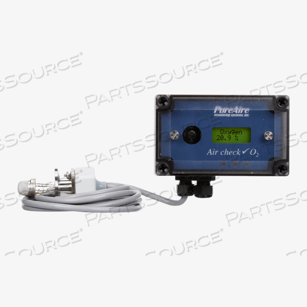 OXYGEN MONITOR WITH KF-25 SENSOR, O-25% by PureAire Monitoring Systems, Inc. OXYGEN MONITOR WITH KF-25 SENSOR, O-25% by PureAire Monitoring Systems, Inc.