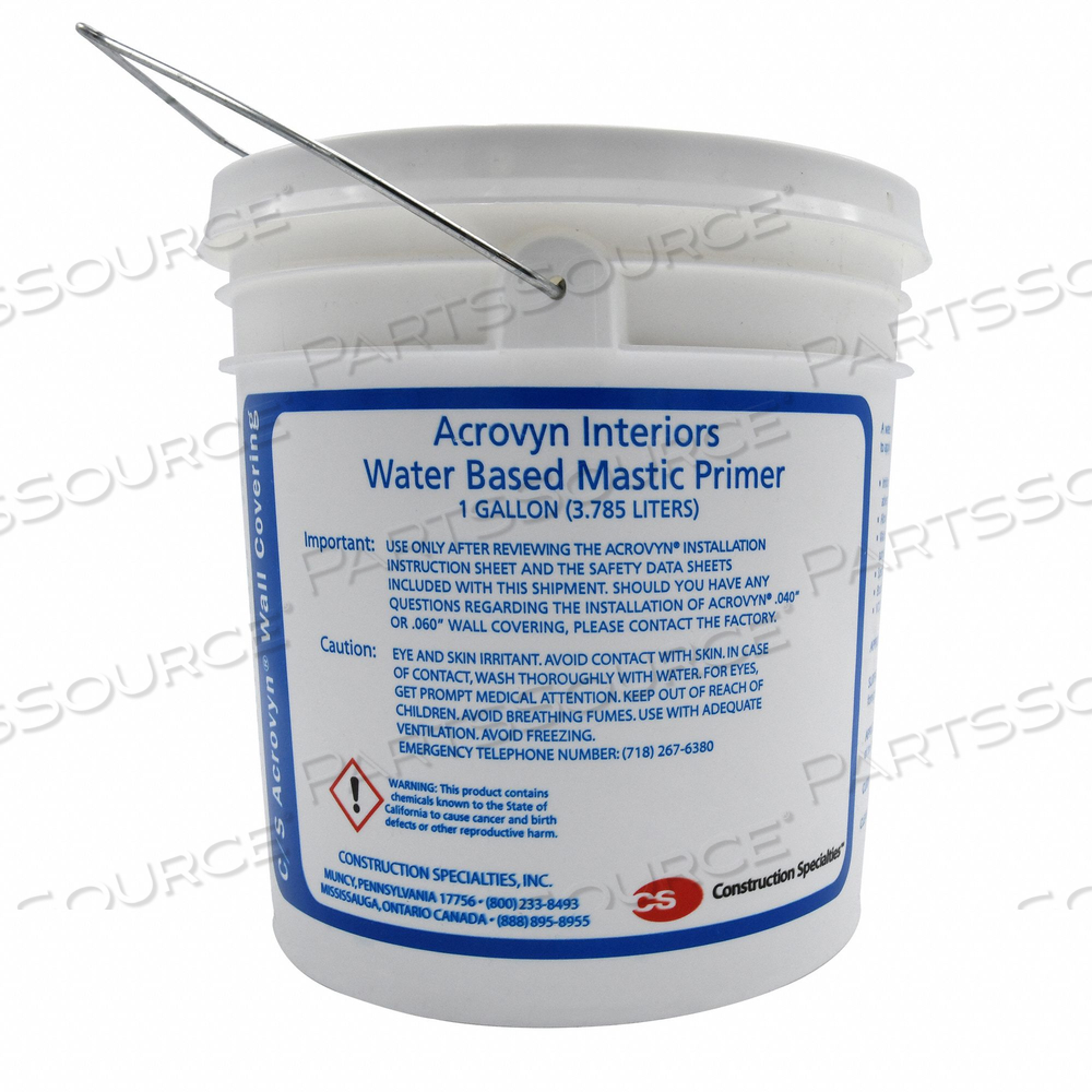 MASTIC PRIMER WHITE by Acrovyn