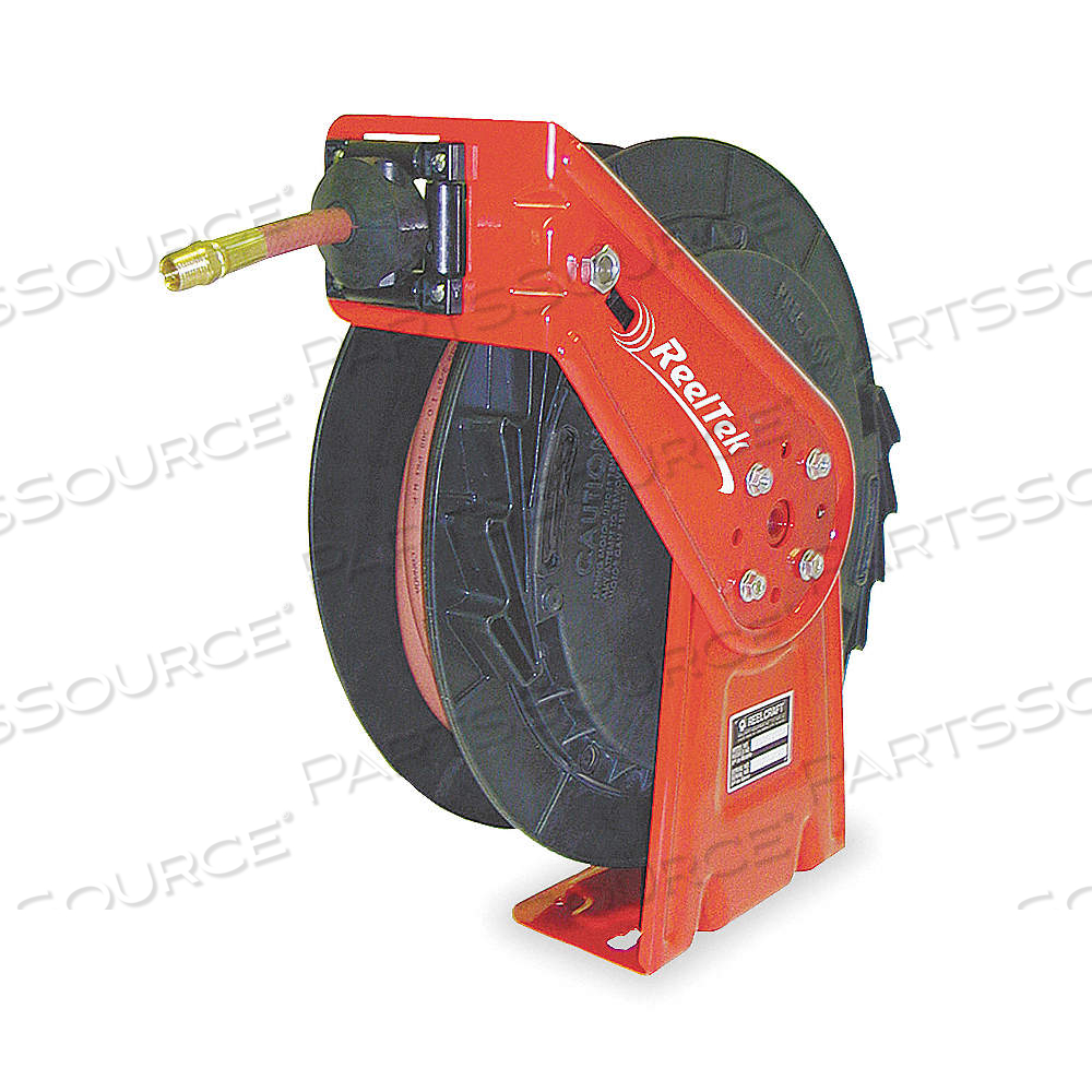 SPRING RETURN HOSE REEL 1/4 MNPT 25 FT by Reelcraft