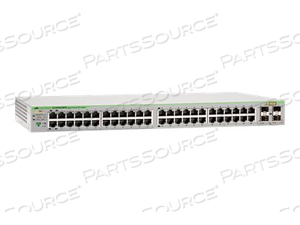 ALLIED TELESIS AT GS950/48PS, SWITCH, 48 PORTS, MANAGED, RACK-MOUNTABLE by Allied Telesis ALLIED TELESIS AT GS950/48PS, SWITCH, 48 PORTS, MANAGED, RACK-MOUNTABLE by Allied Telesis