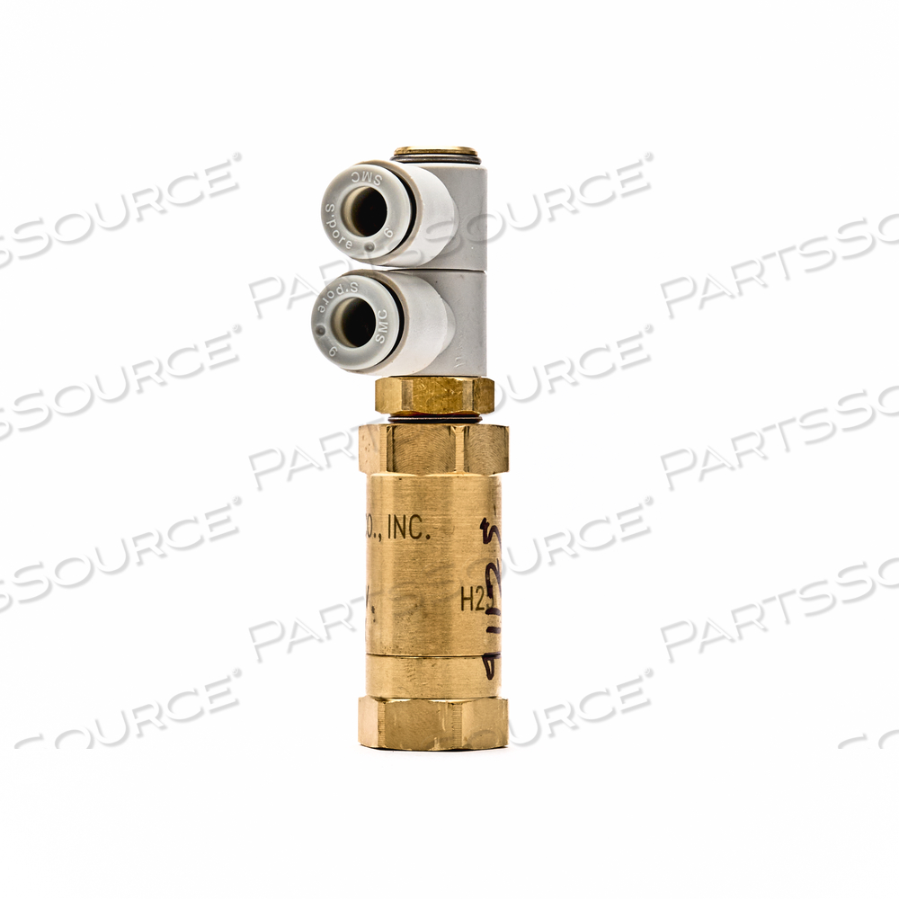 CHECK VALVE ASSEMBLY WITH FILTER AND ELBOW PUSH CON. FITTINGS CHECK VALVE ASSEMBLY WITH FILTER AND ELBOW PUSH CON. FITTINGS