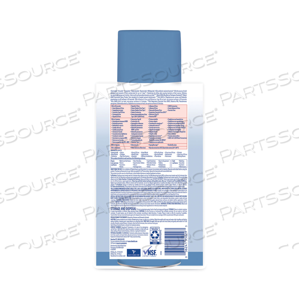 DISINFECTANT SPRAY, 19 OZ AEROSOL SPRAY by Lysol