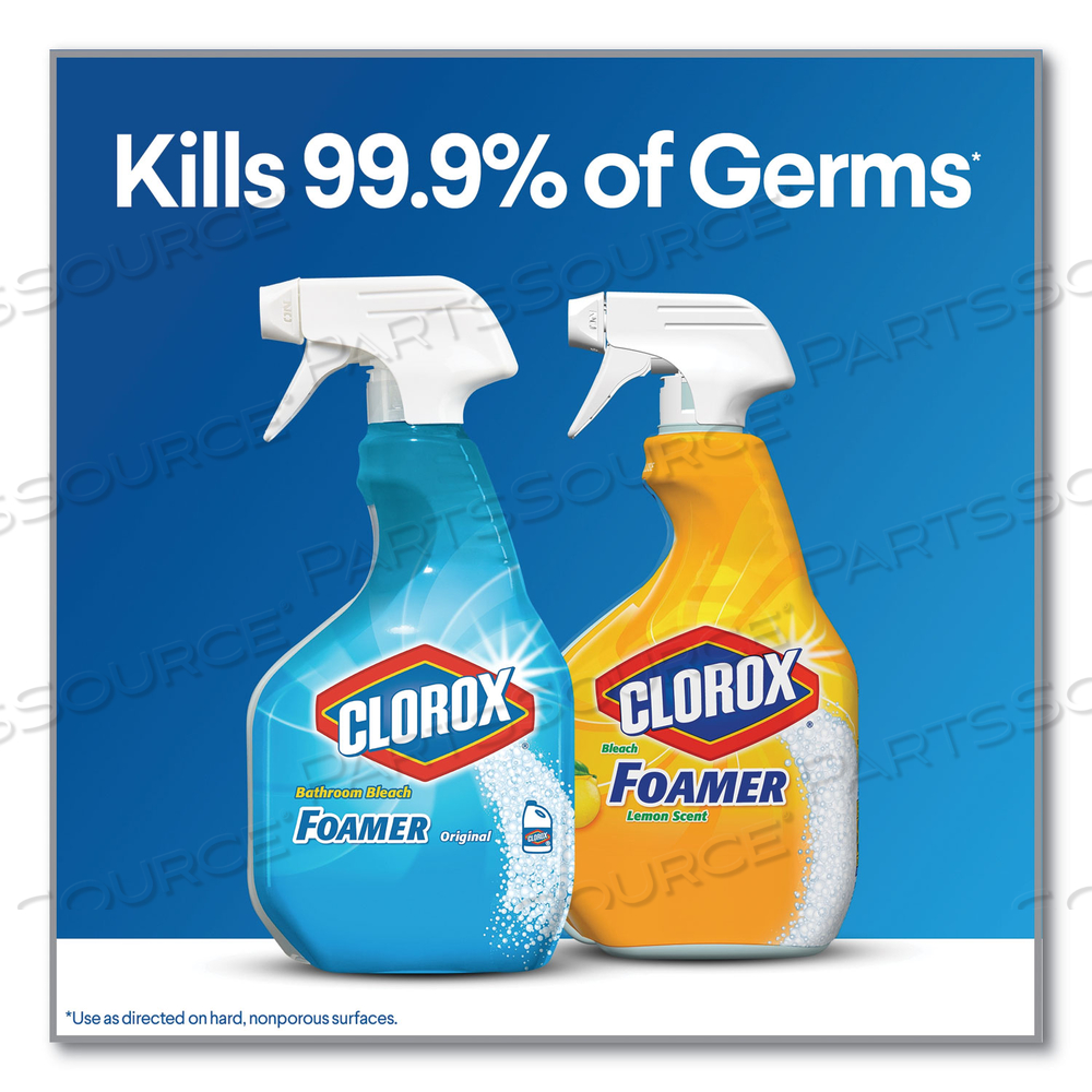 BLEACH FOAMER BATHROOM SPRAY, ORIGINAL, 30 OZ SPRAY BOTTLE by Clorox BLEACH FOAMER BATHROOM SPRAY, ORIGINAL, 30 OZ SPRAY BOTTLE by Clorox