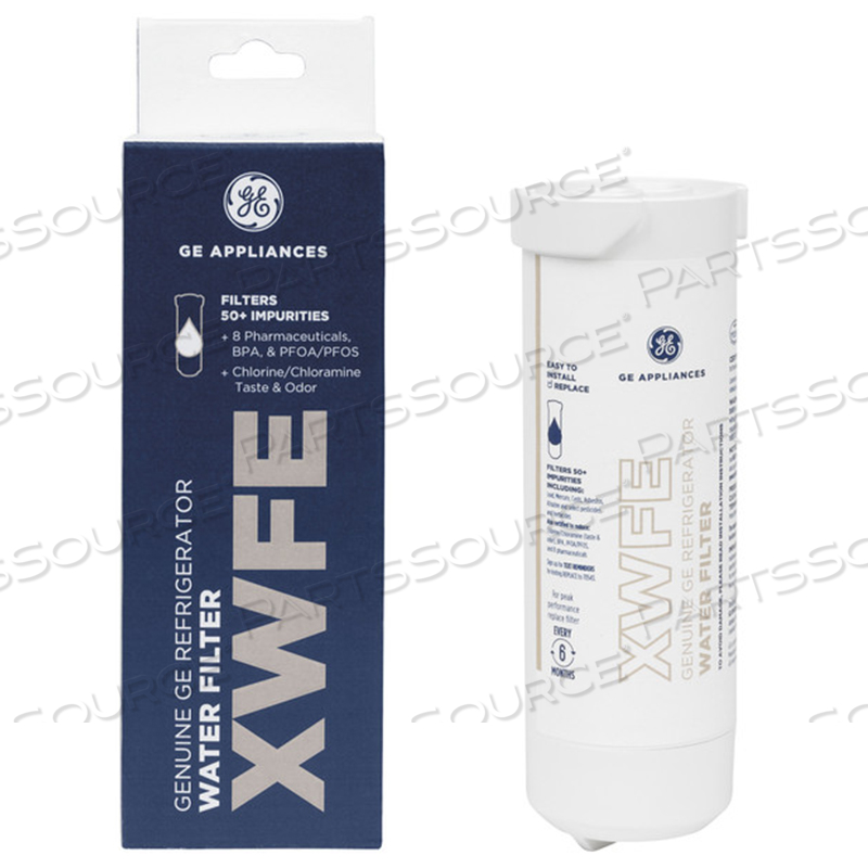 WHITE REFRIGERATOR WATER FILTER by General Electric Company