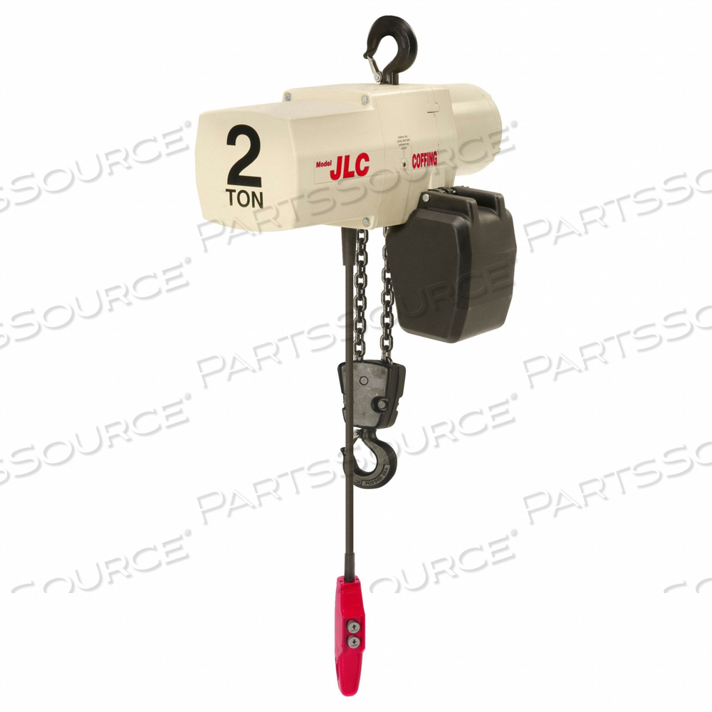 ELECTRIC CHAIN HOIST 230/460V AC 1/2 HP by Coffing