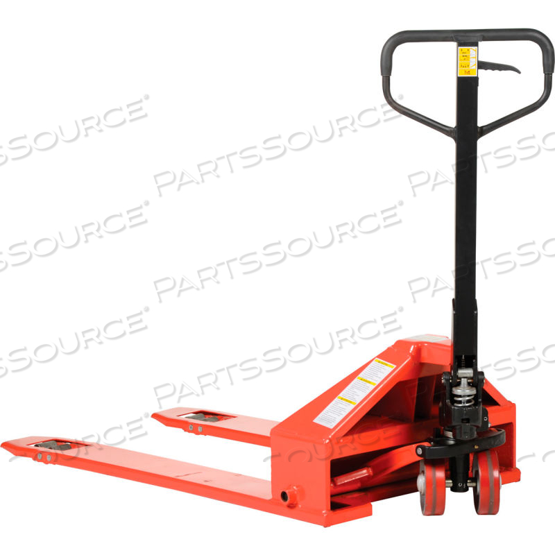 SUPER LOW-PROFILE PALLET JACK TRUCK 27 X 44 2200 LB. CAPACITY by Vestil Manufacturing Corp.