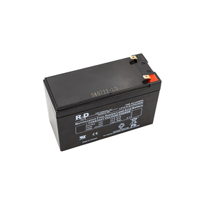 12V 9AH F2 FASTON REPLACEMENT SEALED LEAD ACID BATTERY FOR UPSONIC CXR2000, IRT3000 UPS by R&D Batteries, Inc. 12V 9AH F2 FASTON REPLACEMENT SEALED LEAD ACID BATTERY FOR UPSONIC CXR2000, IRT3000 UPS by R&D Batteries, Inc.