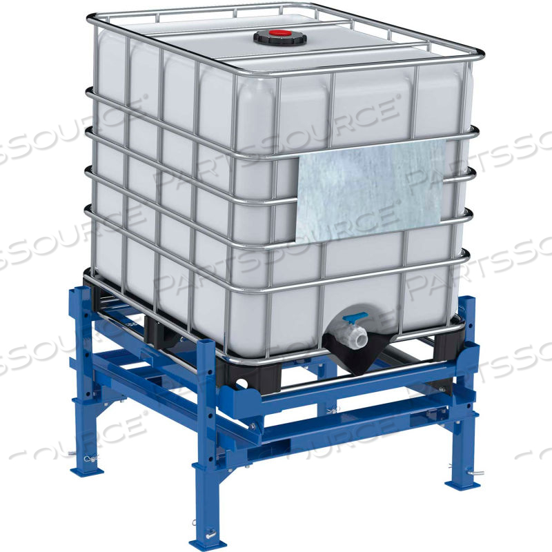 IBC TILT STAND WITH FORK POCKETS AND ADJUSTABLE LEGS - 4400 LB. CAPACITY by Vestil Manufacturing Corp.