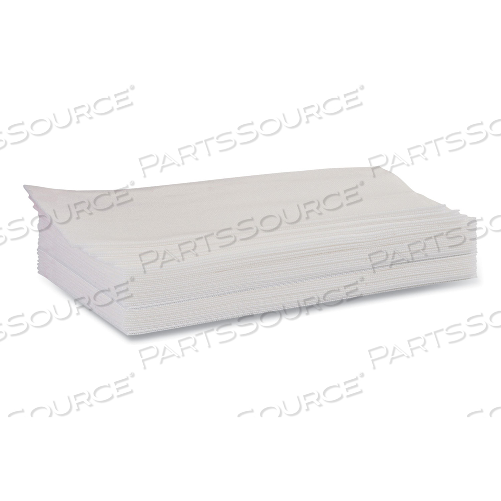 2 IN 1 WIPER, 1-PLY, 13" X 21", WHITE by Tork