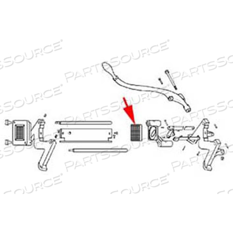 7/16 IN CUT BLOCK PUSHER by Vollrath