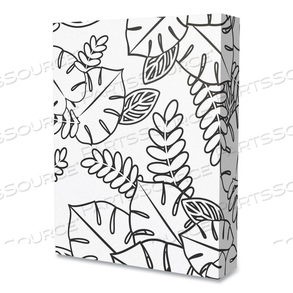 30% RECYCLED COLORED PAPER, 20 LB BOND WEIGHT, 8.5 X 11, CREAM, 500/REAM by Lettermark