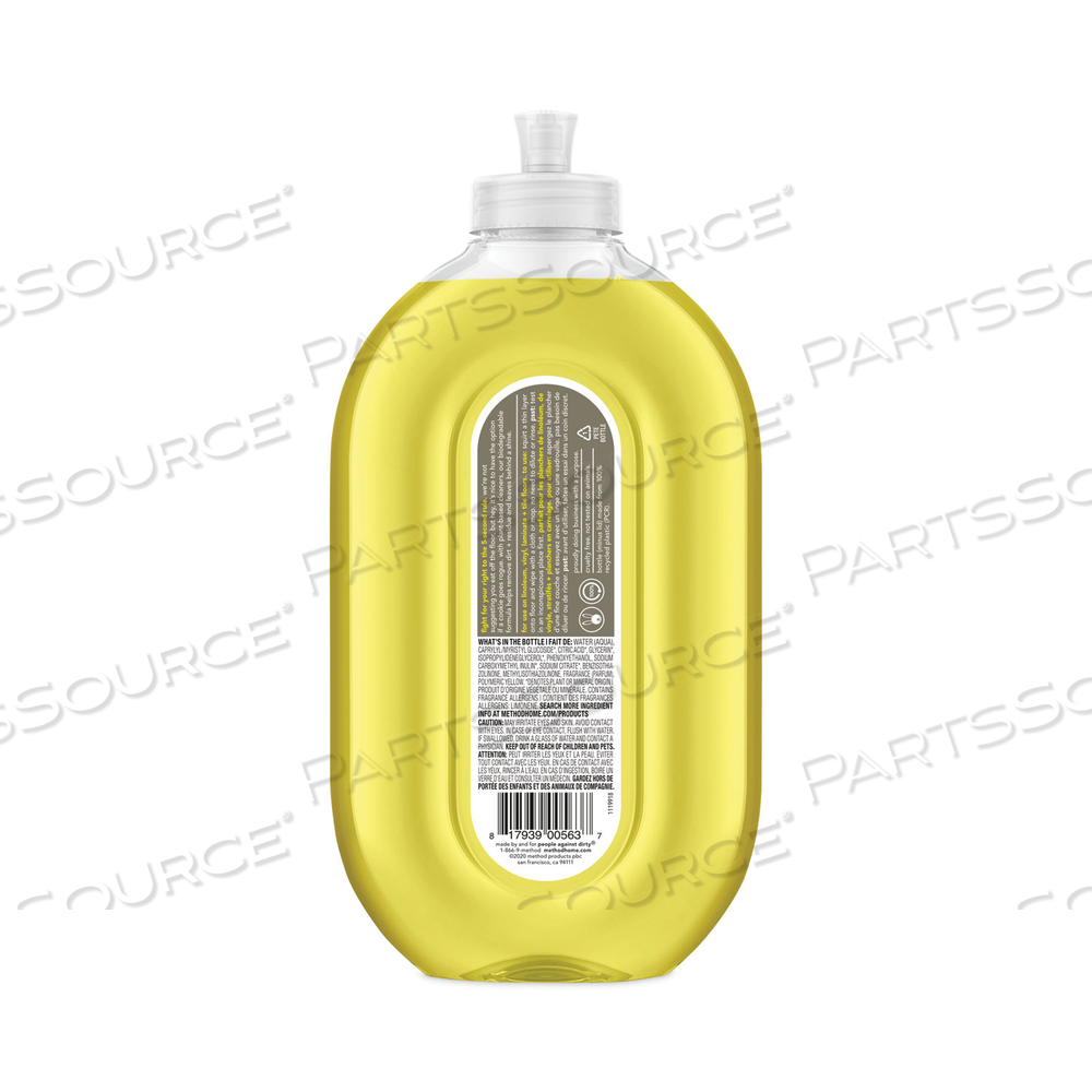 SQUIRT + MOP HARD FLOOR CLEANER, 25 OZ SPRAY BOTTLE, LEMON GINGER SCENT by Method
